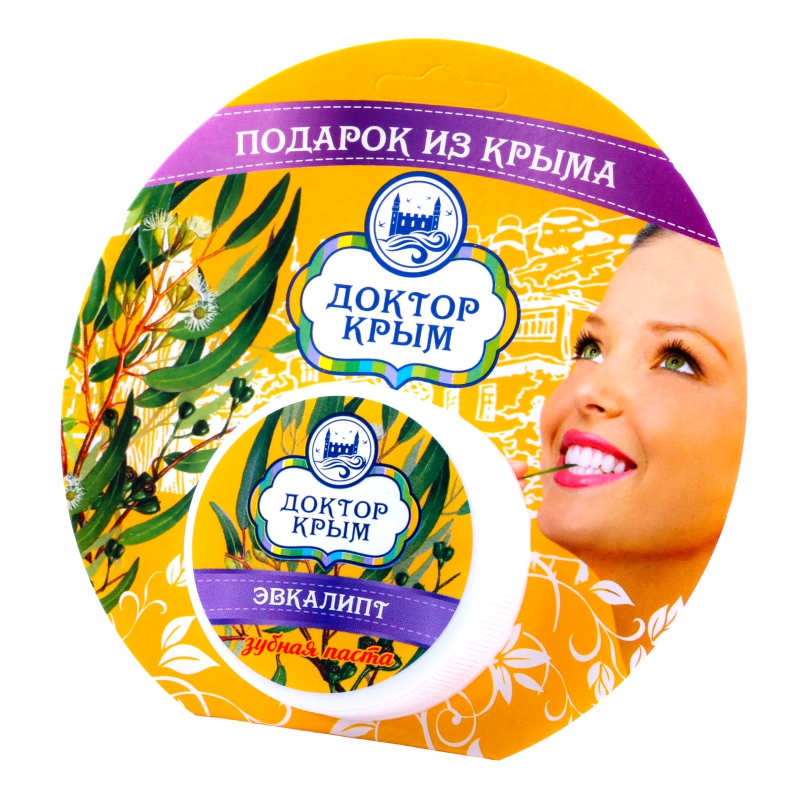 Зубная паста с экстрактом эвкалипта